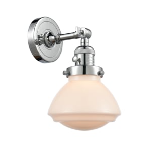 A thumbnail of the Innovations Lighting 203SW Olean Polished Chrome / Matte White