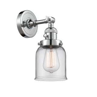 A thumbnail of the Innovations Lighting 203SW Small Bell Polished Chrome / Clear