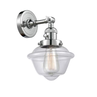 A thumbnail of the Innovations Lighting 203SW Small Oxford Polished Chrome / Clear