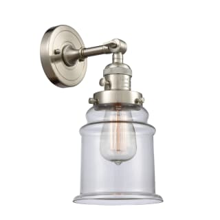 A thumbnail of the Innovations Lighting 203SW Canton Brushed Satin Nickel / Clear