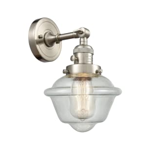 A thumbnail of the Innovations Lighting 203SW Small Oxford Brushed Satin Nickel / Seedy