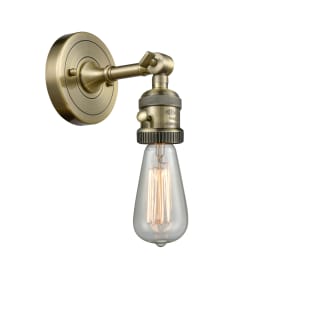 A thumbnail of the Innovations Lighting 203SWNH Bare Bulb Antique Brass