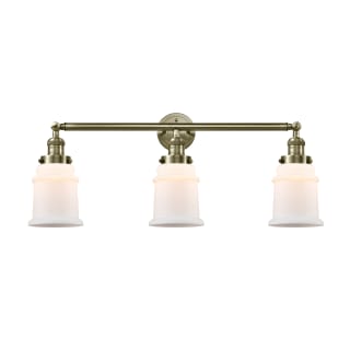 A thumbnail of the Innovations Lighting 205-S Canton Antique Brass / Matte White