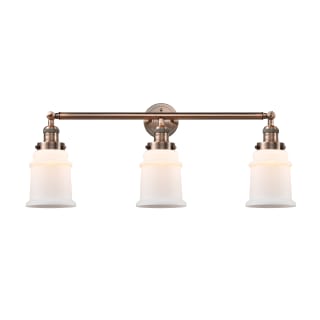 A thumbnail of the Innovations Lighting 205-S Canton Antique Copper / Matte White