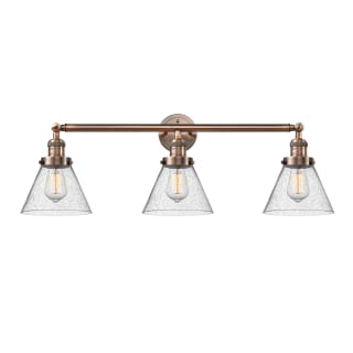 A thumbnail of the Innovations Lighting 205-S Large Cone Antique Copper / Seedy