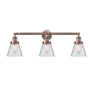 A thumbnail of the Innovations Lighting 205-S Small Cone Antique Copper / Clear