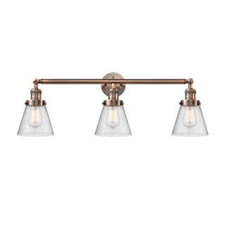 A thumbnail of the Innovations Lighting 205-S Small Cone Antique Copper / Seedy