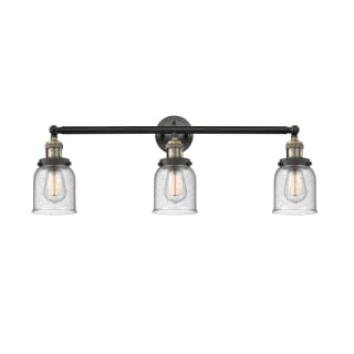 A thumbnail of the Innovations Lighting 205-S Small Bell Black Antique Brass / Seedy