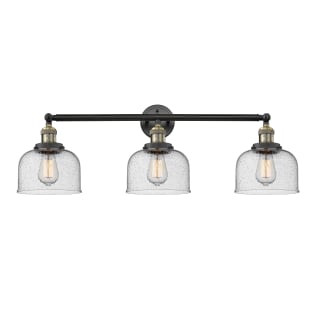 A thumbnail of the Innovations Lighting 205-S Large Bell Black Antique Brass / Seedy