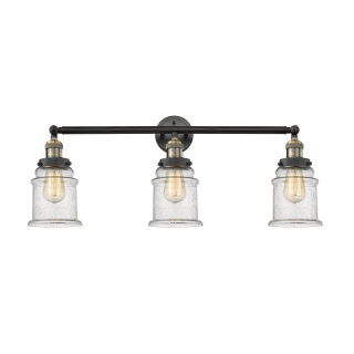 A thumbnail of the Innovations Lighting 205-S Canton Black Antique Brass / Seedy