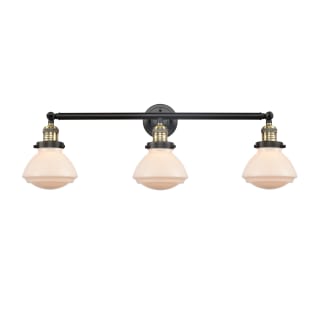 A thumbnail of the Innovations Lighting 205 Olean Black Antique Brass / Matte White