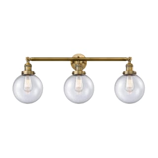 A thumbnail of the Innovations Lighting 205-S-8 Beacon Brushed Brass / Seedy