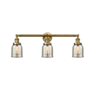 A thumbnail of the Innovations Lighting 205-S Small Bell Brushed Brass / Silver Plated Mercury