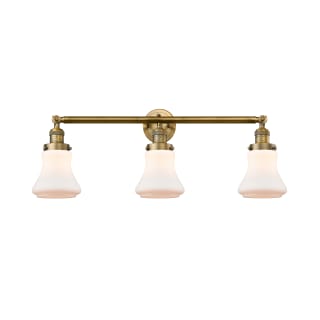 A thumbnail of the Innovations Lighting 205-S Bellmont Brushed Brass / Matte White