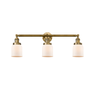 A thumbnail of the Innovations Lighting 205-S Small Bell Brushed Brass / Matte White