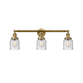 A thumbnail of the Innovations Lighting 205-S Small Bell Brushed Brass / Seedy