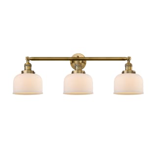 A thumbnail of the Innovations Lighting 205-S Large Bell Brushed Brass / Matte White