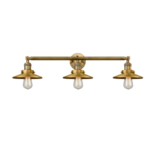 A thumbnail of the Innovations Lighting 205-S Railroad Brushed Brass / Metal