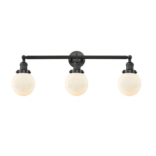 A thumbnail of the Innovations Lighting 205-S-6 Beacon Matte Black / Matte White