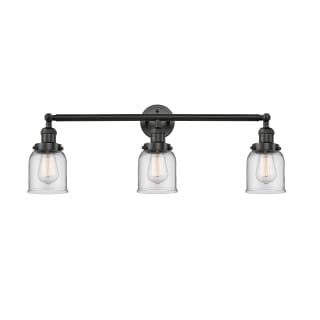 A thumbnail of the Innovations Lighting 205-S Small Bell Matte Black / Clear