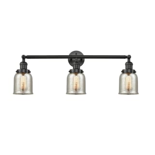 A thumbnail of the Innovations Lighting 205-S Small Bell Matte Black / Silver Plated Mercury