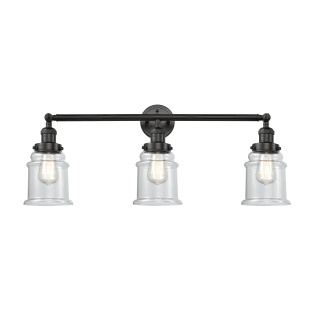 A thumbnail of the Innovations Lighting 205-S Canton Matte Black / Clear