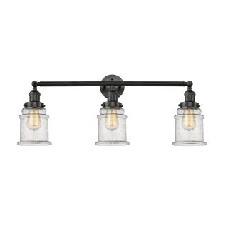 A thumbnail of the Innovations Lighting 205-S Canton Matte Black / Seedy