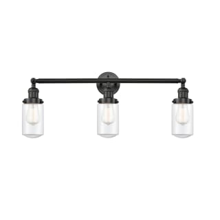 A thumbnail of the Innovations Lighting 205 Dover Matte Black / Clear