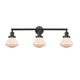 A thumbnail of the Innovations Lighting 205 Olean Matte Black / Matte White