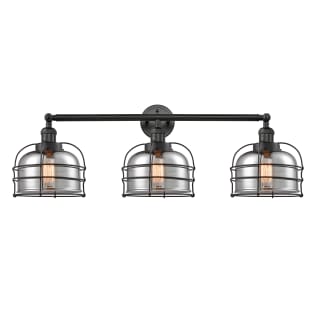 A thumbnail of the Innovations Lighting 205-S Large Bell Cage Matte Black / Smoked
