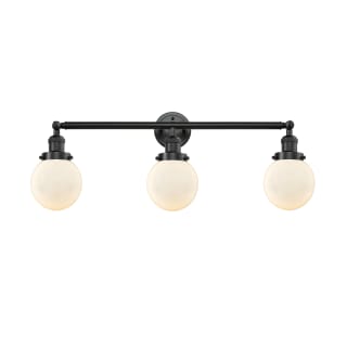 A thumbnail of the Innovations Lighting 205-S-6 Beacon Oil Rubbed Bronze / Matte White