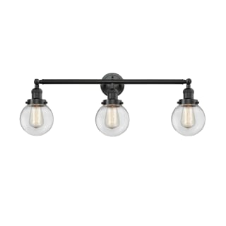 A thumbnail of the Innovations Lighting 205-S-6 Beacon Oil Rubbed Bronze / Clear