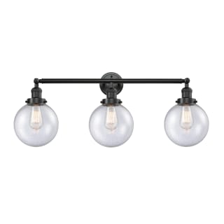 A thumbnail of the Innovations Lighting 205-S-8 Beacon Oil Rubbed Bronze / Seedy