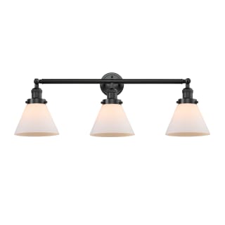 A thumbnail of the Innovations Lighting 205-S Large Cone Oil Rubbed Bronze / Matte White