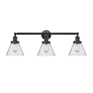 A thumbnail of the Innovations Lighting 205-S Large Cone Oil Rubbed Bronze / Seedy