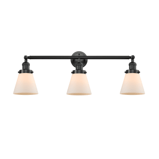 A thumbnail of the Innovations Lighting 205-S Small Cone Oil Rubbed Bronze / Matte White