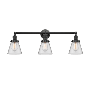 A thumbnail of the Innovations Lighting 205-S Small Cone Oil Rubbed Bronze / Clear