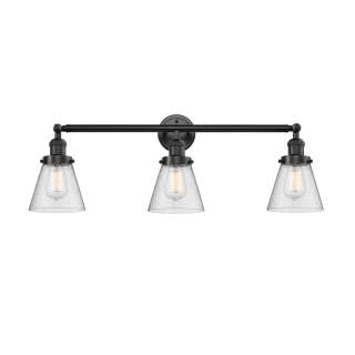 A thumbnail of the Innovations Lighting 205-S Small Cone Oil Rubbed Bronze / Seedy