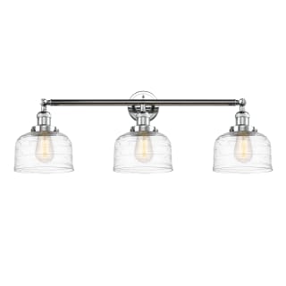 A thumbnail of the Innovations Lighting 205-11-32 Bell Vanity Polished Chrome / Clear Deco Swirl