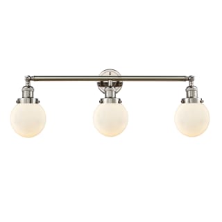 A thumbnail of the Innovations Lighting 205-S-6 Beacon Polished Nickel / Matte White