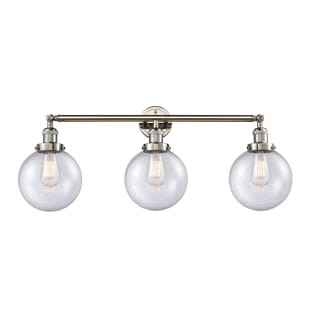 A thumbnail of the Innovations Lighting 205-S-8 Beacon Polished Nickel / Seedy