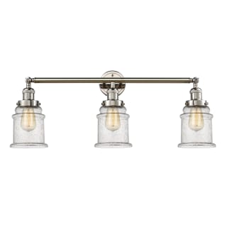 A thumbnail of the Innovations Lighting 205-S Canton Polished Nickel / Seedy