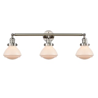 A thumbnail of the Innovations Lighting 205 Olean Polished Nickel / Matte White