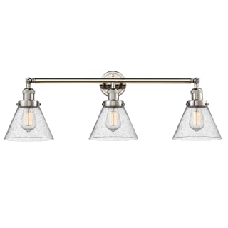 A thumbnail of the Innovations Lighting 205-S Large Cone Polished Nickel / Seedy