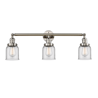 A thumbnail of the Innovations Lighting 205-S Small Bell Polished Nickel / Clear