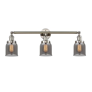 A thumbnail of the Innovations Lighting 205-S Small Bell Polished Nickel / Plated Smoked