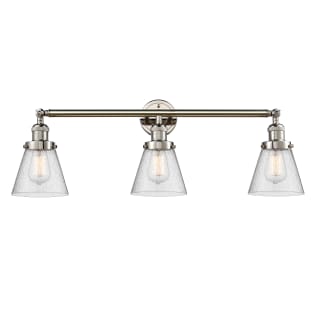 A thumbnail of the Innovations Lighting 205-S Small Cone Polished Nickel / Seedy