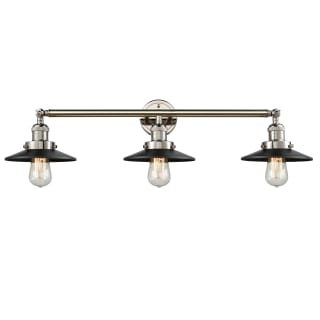 A thumbnail of the Innovations Lighting 205-S Railroad Polished Nickel / Matte Black