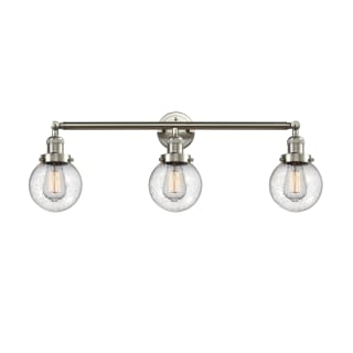 A thumbnail of the Innovations Lighting 205-S-6 Beacon Brushed Satin Nickel / Seedy