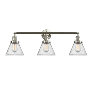 A thumbnail of the Innovations Lighting 205-S Large Cone Brushed Satin Nickel / Seedy